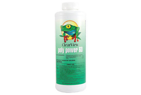 ClearView Poly Power 60 Concentrated Algaecide 32 oz | CVLPPQT12