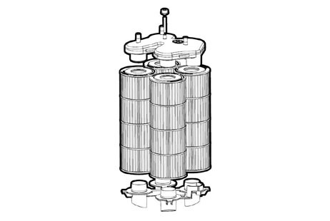 Replacment Cartridge for Hayward Super-Star Clear C2000 and SwimClear C2020 200 Sq Ft Cartridge Filter | CX470XRE 25200-0150S FC-1235 C-7447 15032 PC-1235 PA50SV