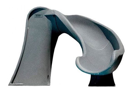 SR Smith Cyclone Slide Right Curve | Gray Granite | 698-209-58124