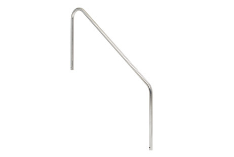 SR Smith Residential 2-Bend 4' Stair Rail with 1' Extension | 304 Grade Stainless Steel | 1.90" OD .049 Wall Thickness | 2HR-4-049-1