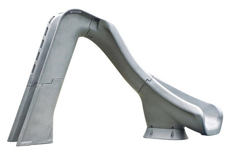 SR Smith Typhoon Pool Slide | Left Curve | Sandstone | 670-209-58223