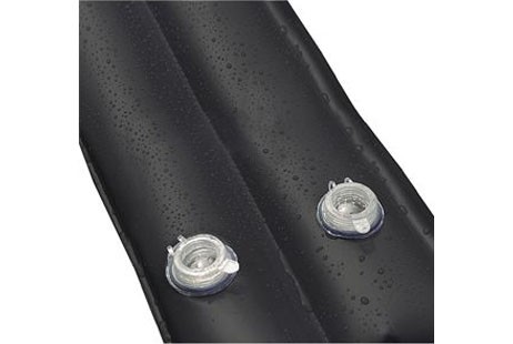 PoolTux Dual Water Tube | 1' x 8' | 20 Gauge Black | WTB-1012
