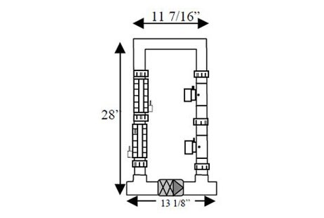 AutoPilot Commercial Manifold | Includes Two CC-15 Cells | 941-215C-A