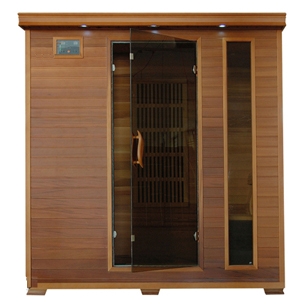 HeatWave Klondike 4 Person Carbon Infrared Sauna | SA1318
