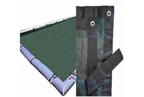 PoolTux Inground Pool Mesh Winter Cover | 12' x 20' Rectangular | MWC1220R