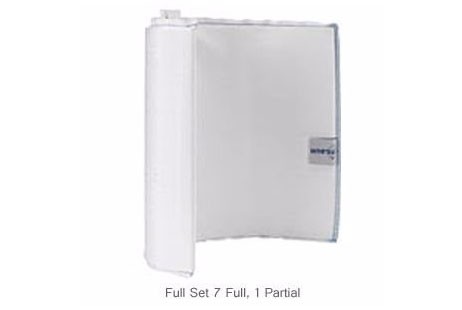 Complete Grid Set for 24 Sq Ft Filters | 12" Tall Grids | 7 Full, 1 Partial Top Manifold Style | FC-9520 PFS1224