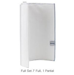 Complete Grid Set for 36 Sq Ft Filters | 18" Tall Grids | 7 Full, 1 Partial Top Manifold Style | FC-9530 PFS1836