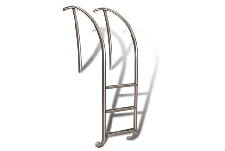 SR Smith Artisan Series 24" 3-Step Ladder with Stainless Steel Tread | 304 Grade Stainless Steel | 1.90" OD .065 Wall Thickness | ART-1003