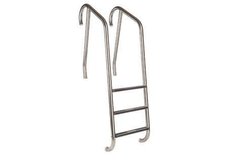 SR Smith Meridian Series 24" 3-Step Ladder with Stainless Steel Tread | 304 Grade Stainless Steel | 1.90" OD .065 Wall Thickness | MER-1003