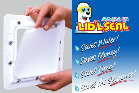 Super-Pro SkimSaver Lid'L Seal„¢ Faceplate & Lid for Standard In-Ground Skimmers | IG1084