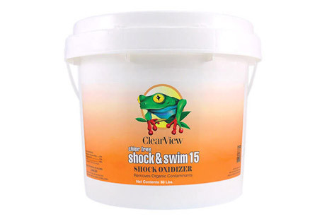ClearView Chlor Free Shock & Swim 15 Non-Chlorine Oxidizer 50 lb | CVCF050