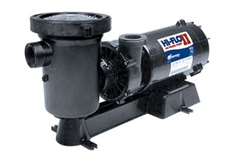 Waterway CSA Hi-Flo II Side Discharge 48-Frame 1HP Above Ground Pool Pump | 115V 10.3 Amps | 25' NEMA Cord | PHC1100-25