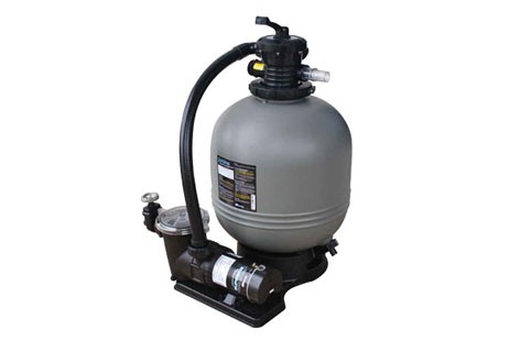 Waterway Carefree 26" Top Mount Above Ground Pool Sand Deluxe Filter System | 3.5 Sq. Ft. Filter 1.5HP 2-Speed Pump | 3' NEMA Cord | FSS026915-6