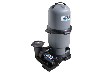 Waterway ClearWater II Above Ground Pool Cartridge Standard Filter System | 1.5HP 100 Sq. Ft. Filter 3' NEMA Cord | 520-5147-6S