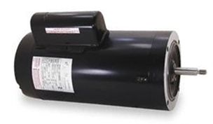 Magnetek Threaded Shaft Motor  2HP 115 230V 56 Round Frame Full-Rate | B836