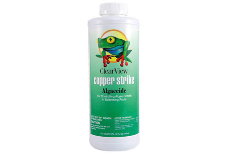 ClearView Copper Strike Algae Treatment 32 oz | CVLCSQT12