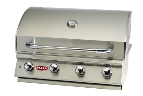 Bull Barbecue Lonestar Select 30" 4-Burner Stainless Steel Built-In Propane Grill with Lights | 87048