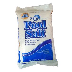 North American Salt | Sure Soft High Purity Pool Salt | 40 Pounds | 63 per pallet | 35001