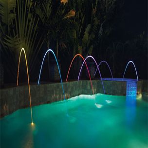 Pentair MagicStream Laminar Color LED Light | Tan Deck Lid | 580001T