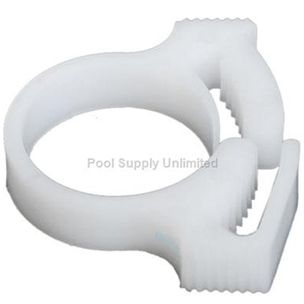 Polaris Sweep Hose Attach Clamp White | B-15