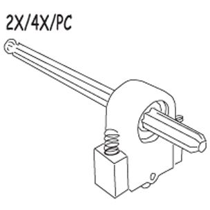 Poolvergnuegen Gear Drive Left Front Steering Slide Assembly For 2X and 4X Pool Cleaners | 896584000-136