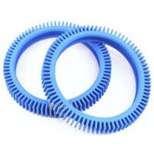 Poolvergnuegen The Pool Cleaner Rear Tire Replacement Kit Blue 4x PC | 896584000-082