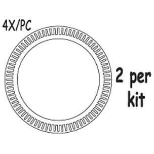 POOLVERGNUEGEN 896584000-372 WHEEL BACK SOLID 4x TILE