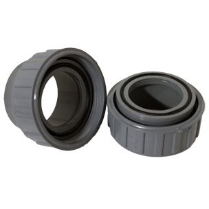 Raypak Heater Connector Set 2" PVC | Includes 2-Tail Pieces, 2-Nuts, 2-O'Rings | 006723F