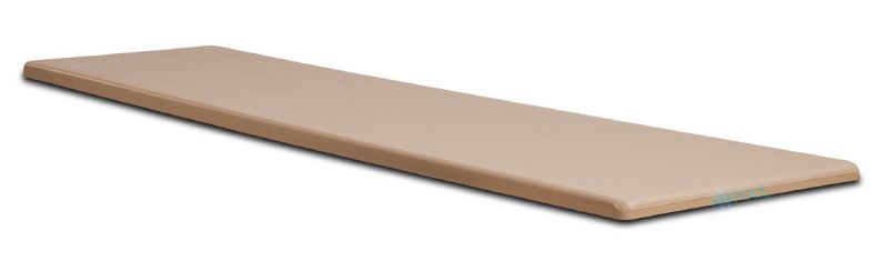 SR Smith 8ft Frontier III Diving Board Taupe with Matching Taupe Tread | 66-209-598S10T