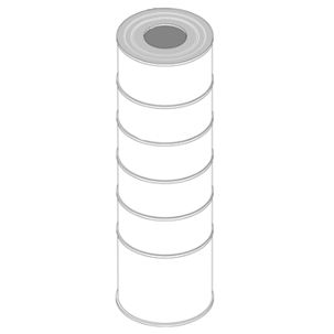 Sta-Rite Posi-Clear Cartridge Filter 125 Sq Ft Replacement PXC125 | 25230-0125S