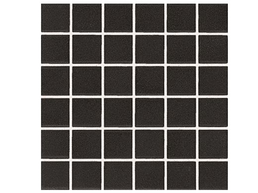 National Pool Tile Unglazed Series Pool Tile | Raven Black 1x1 | AOA341X1