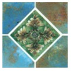 Fujiwa Tile Joya Akron Series | Albi Blue | JOYA502