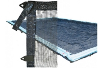 PoolTux Inground Pool Leaf Guards Winter Cover | 16' X 32' Rectangular | LN2137I