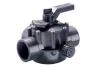 Jandy 1.5" - 2" Positive Seal 3 Port Valve CPVC | Gray | 1154