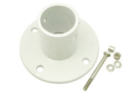 SR Smith Aluminum Deck Flange Anchor White | Sold Individually | 75-209-5000