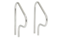 SR Smith Residential Deck Mounted 26" Figure-4 Handrail Pair | Powder Coated Pearl White | 1.90" OD .049 Wall Thickness | F4H-102-PW