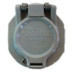 Hayward Vac Lock Kit Spring Loaded with Set Screw | Light Grey | W400BLGP