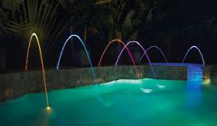 Pentair MagicStream Laminar Color LED Light | Grey Deck Lid | 580001G