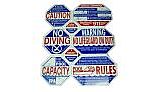 Traffic Graphix 8 Way <b>California</b> Pool Safety Sign | TGPS1001