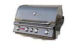 Bull Barbecue Angus 30" 4-Burner Stainless Steel Built-In Natural Gas Grill with Lights | 47629