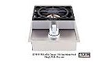 Lion Premium Grills Stainless Steel Single Side Burner Natural Gas | L5631