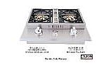 Lion Premium Grills Stainless Steel Double Side Burner Propane | L1707