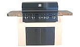 Lion Premium Grill Islands Prominent Q with Rock or Brick Natural Gas | 90104NG