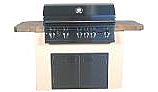 Lion Premium Grill Islands Prominent Q with Stucco Propane | 90103LP