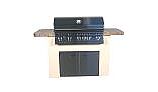 Lion Premium Grill Islands Prominent Q with Stucco Propane | 90103LP