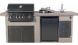 Lion Premium Grill Islands Resort Q with Stucco Propane | 90109LP