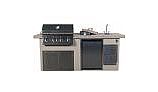 Lion Premium Grill Islands Resort Q with Rock or Brick Propane | 90110LP