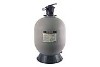 Hayward Pro Series Top Mount Sand Filter 18 inch Tank Includes Top Mount 1.5 inch Threaded Vari-Flo Valve | W3S180T