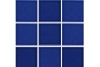 National Pool Tile 2x2 Glazed Series Pool Tile | Cobalt Blue | BX250