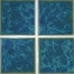 Ocean Blue 21SQFT/CS 3x3 1.05SQFT HS332